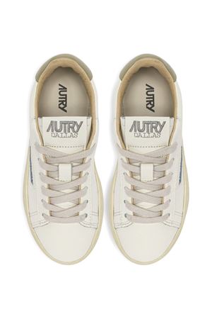 sneakers avorio e verde AUTRY KIDS | KDLKFF07.